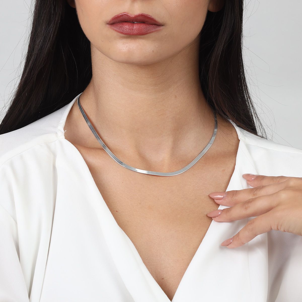 Silver Classic Necklace